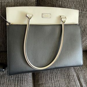 Kate Spade Black and White Work Tote